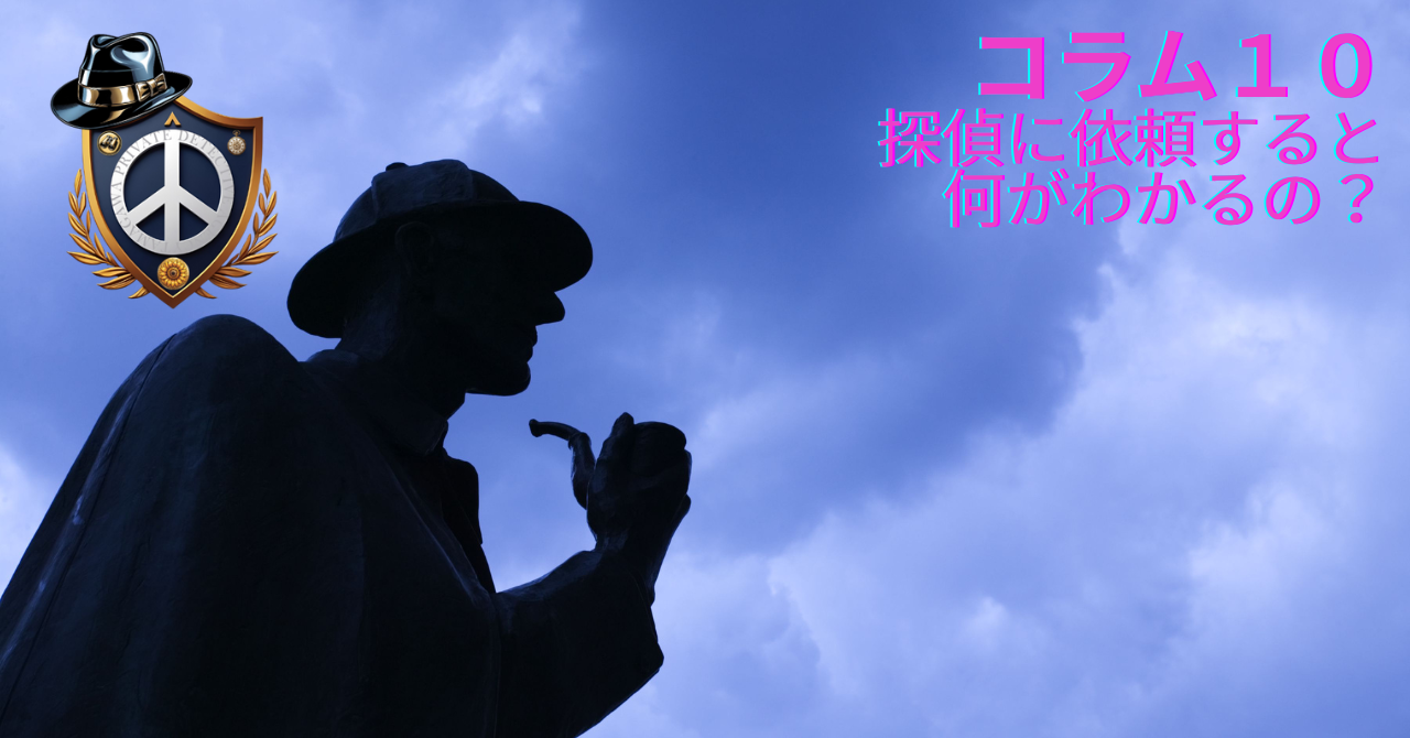 探偵に依頼すると何がわかるのか？