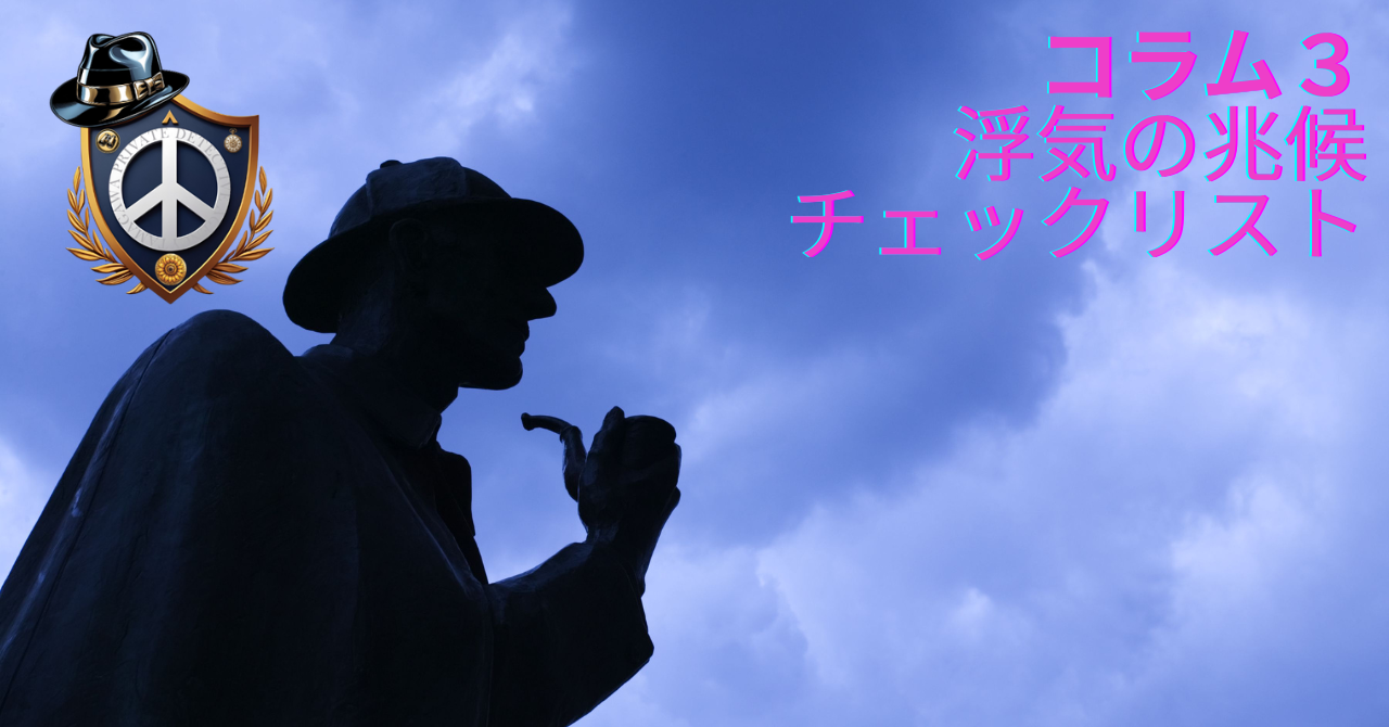 浮気の兆候チェックリスト